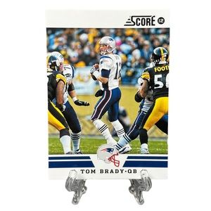 2012 Score Tom Brady 158 Panini Football Card